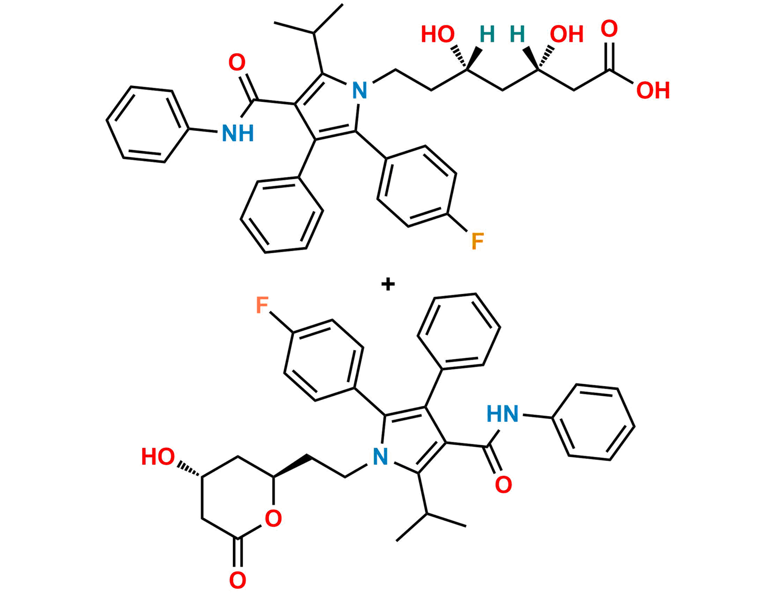 Atorvastatin EP Impurity Mixture (E & H)